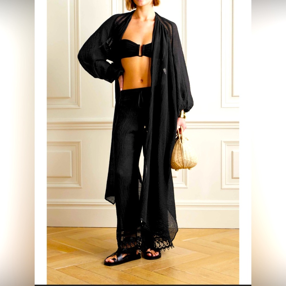 Super Hot Miguelina Gauze Top from Net A Porter